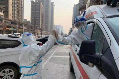 每天來回3000公里，騰康救護(hù)車司機(jī)24小時不合眼全力支持疫情防控