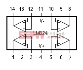 LM324四運放貼片鋁電解電容的應用